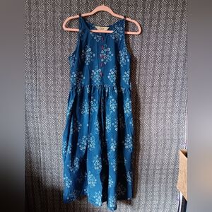 Tavvi Sleeveless Floral Mumu Nightdress Sundress Women's Size Medium